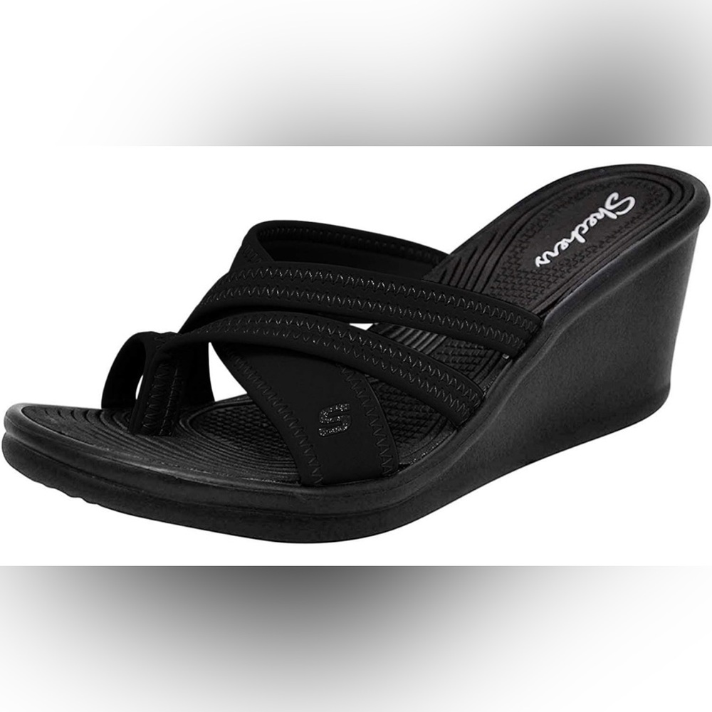 NWT Cali Women's Rumblers-Beautiful People Wedge Sandal